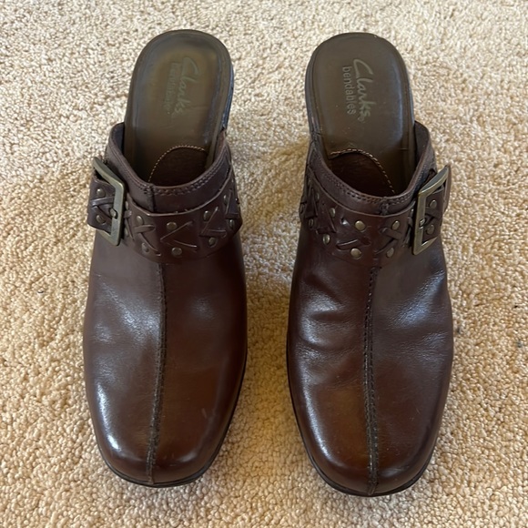 Clarks Bendables Brown Women Slip On - Picture 4 of 9